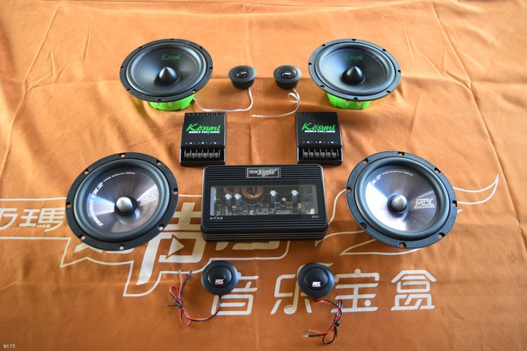 三菱奕歌音响改装美国MTX喇叭和西玛DSP，昆明发烧友汽车音响